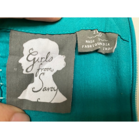 Anthropologie Girls From Savoy Printed Ika… - Picture 4 of 4